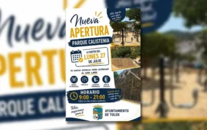 La calistenia llega a Tolox con un nuevo espacio de entrenamiento gratuito