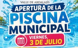 La Piscina Municipal de Valle de Abdalajís abrirá el viernes con acceso gratuito durante toda la jornada