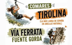 Aventura en las alturas: Monda organiza una jornada de tirolina y vía ferrata en Comares