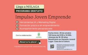 IA, marketing digital y emprendimiento centran un nuevo programa formativo para jóvenes en Pizarra