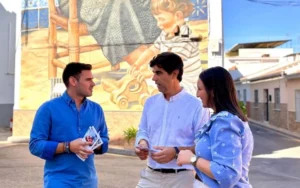 Nueve obras convierten las calles de Coín en un museo abierto que seguirá creciendo
