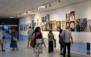 José Antonio Antúnez convierte la memoria de Álora en una exposición solidaria