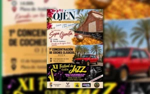 La Plaza de Andalucía acoge este sábado la Sopa Ojeneta, coches clásicos y el Festival de Jazz