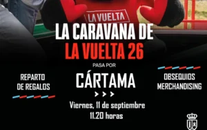 La Vuelta a España pasará este viernes por Cártama con parada de la caravana