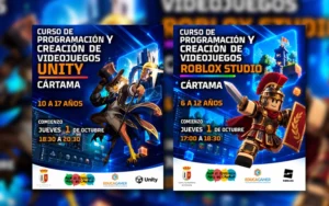 Cártama ofrece nuevos cursos de creación de videojuegos para menores de 6 a 17 años