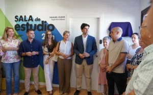 La nueva Sala de Estudio 24h de Coín lleva desde hoy el nombre de Manuel Oleas