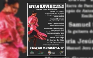 Istán celebra este viernes su XXVIII Encuentro Flamenco con un destacado cartel de artistas