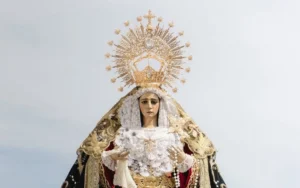 La Virgen de los Dolores regresa al culto tras cinco meses de restauración
