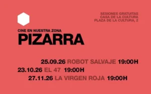 El proyecto ‘Cine en Nuestra Zona’ llega a Pizarra con tres proyecciones gratuitas