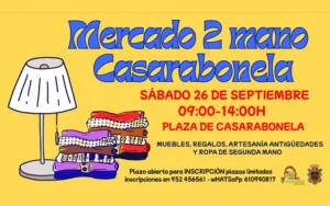 Comprar, vender y reutilizar: el Mercado de Segunda Mano vuelve este sábado