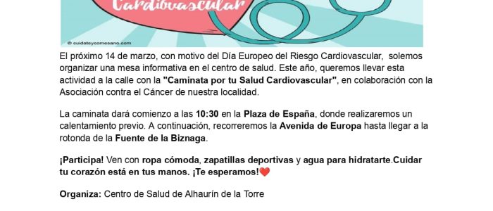 14 de marzo caminata